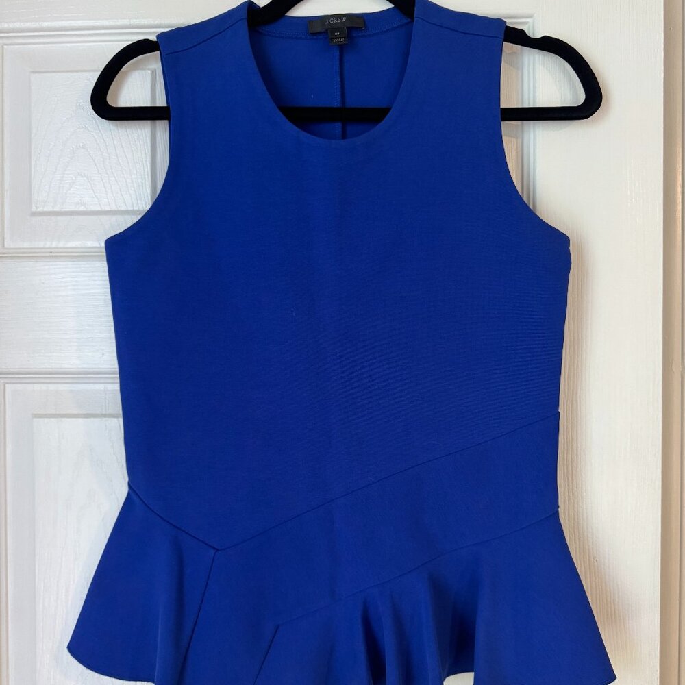J. Crew Sleeveless Fit and Flare Blouse